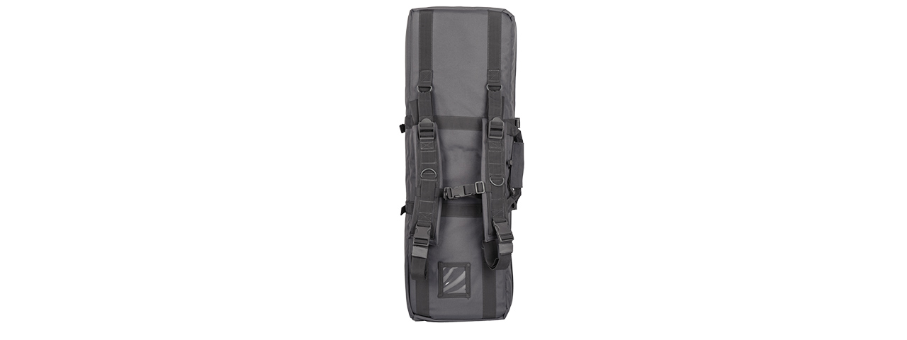 CA-345GY MOLLE 36" DOUBLE GUN BAG (GRAY) - Click Image to Close