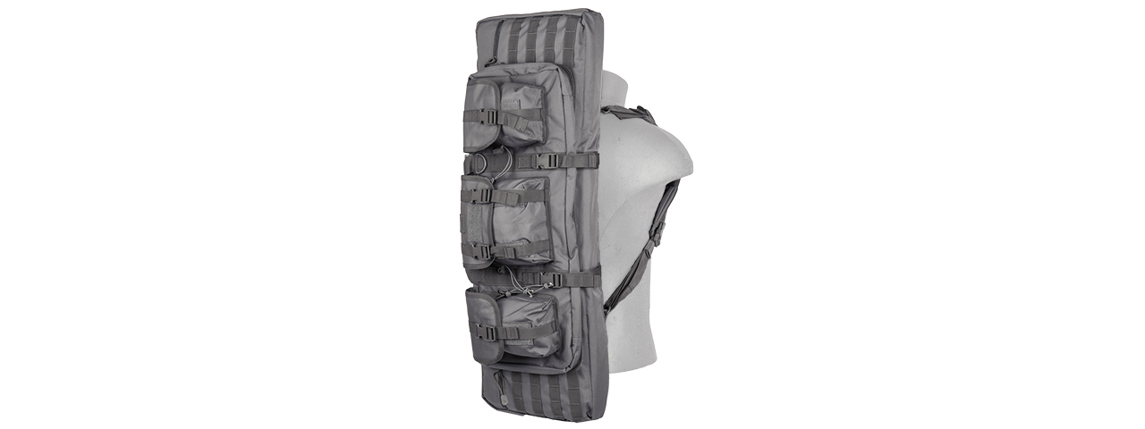 CA-345GY MOLLE 36" DOUBLE GUN BAG (GRAY)