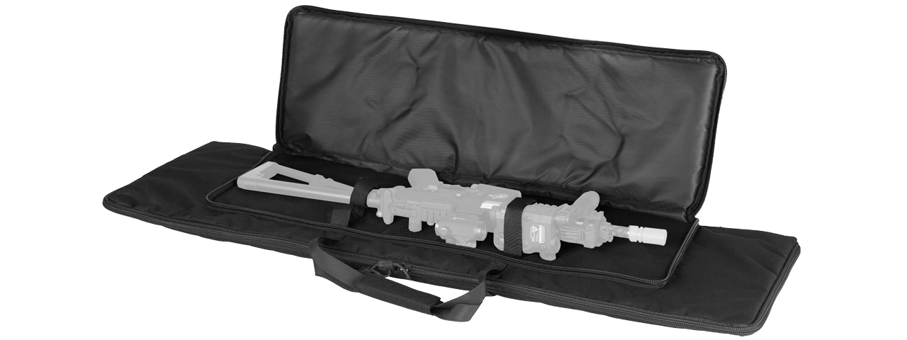 LANCER TACTICAL 1000D NYLON AIRSOFT HEAVY DUTY GUN BAG [39 INCHES] (BLACK)