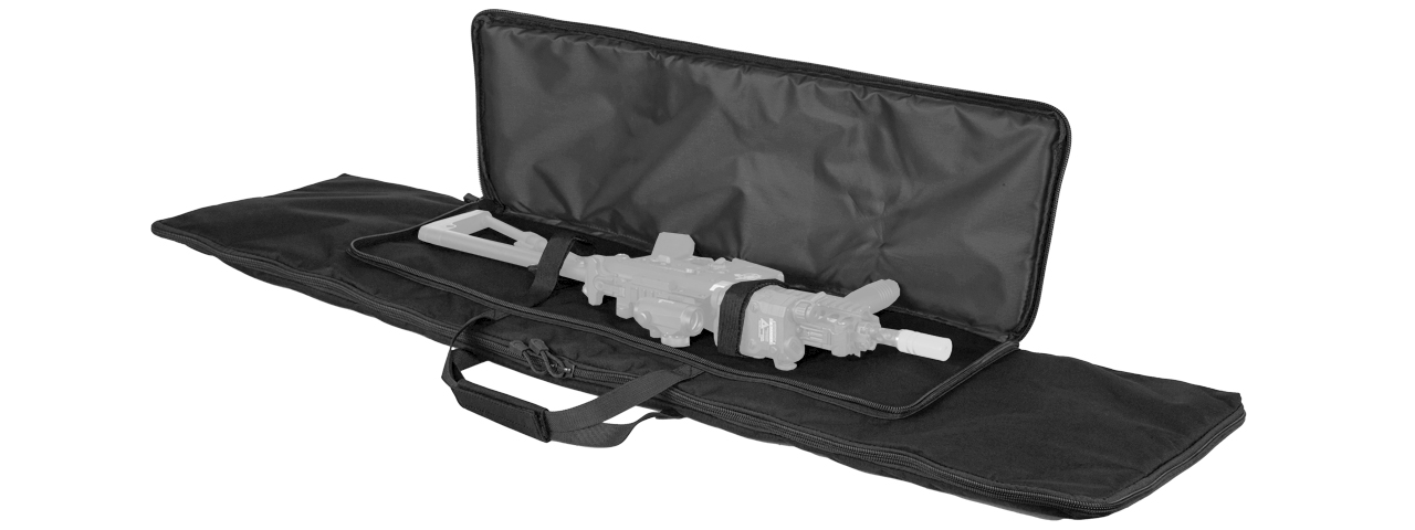 CA-348B 47" PVC GUN BAG (BK)