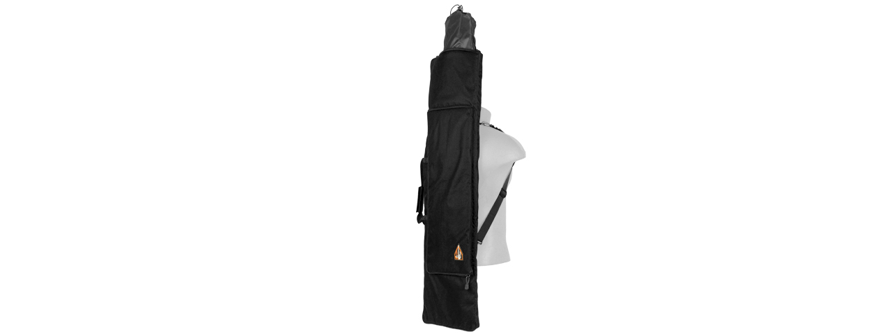 CA-348B 47" PVC GUN BAG (BK) - Click Image to Close