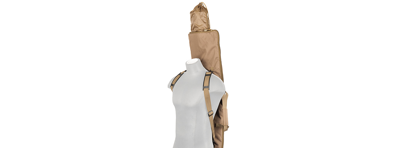 CA-348T 47" PVC GUN BAG (COLOR:TAN)