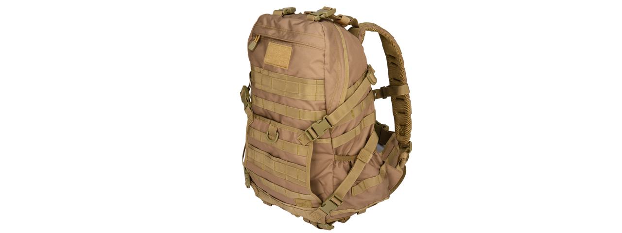 CA-353KN 600D NYLON EDC FAST MOLLE BACKPACK (KHAKI)