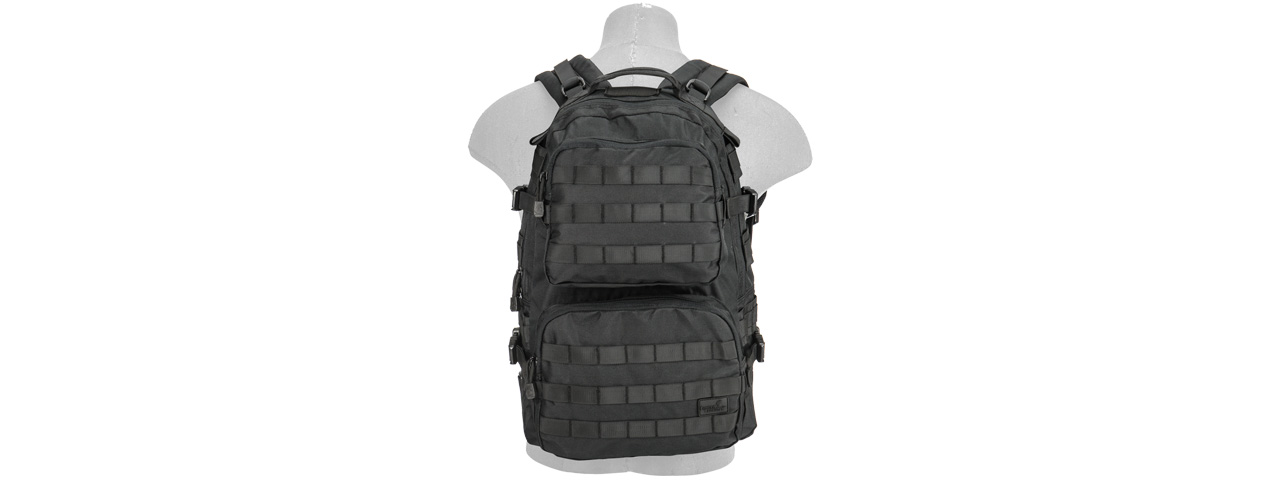 Lancer Tactical CA-355B Multi-Purpose Backpack, Black - Click Image to Close