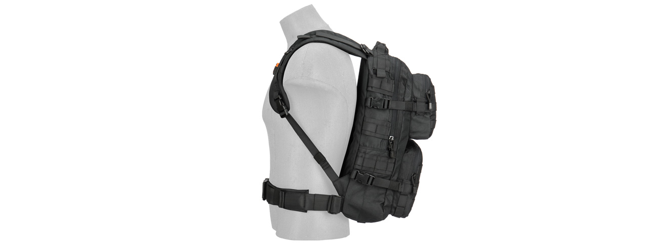 Lancer Tactical CA-355B Multi-Purpose Backpack, Black