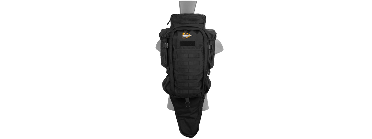 Lancer Tactical CA-356B Rifle Backpack, Black