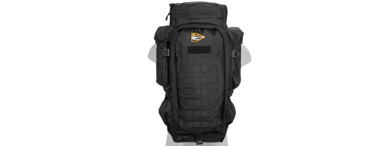 Lancer Tactical CA-356B Rifle Backpack, Black - Click Image to Close