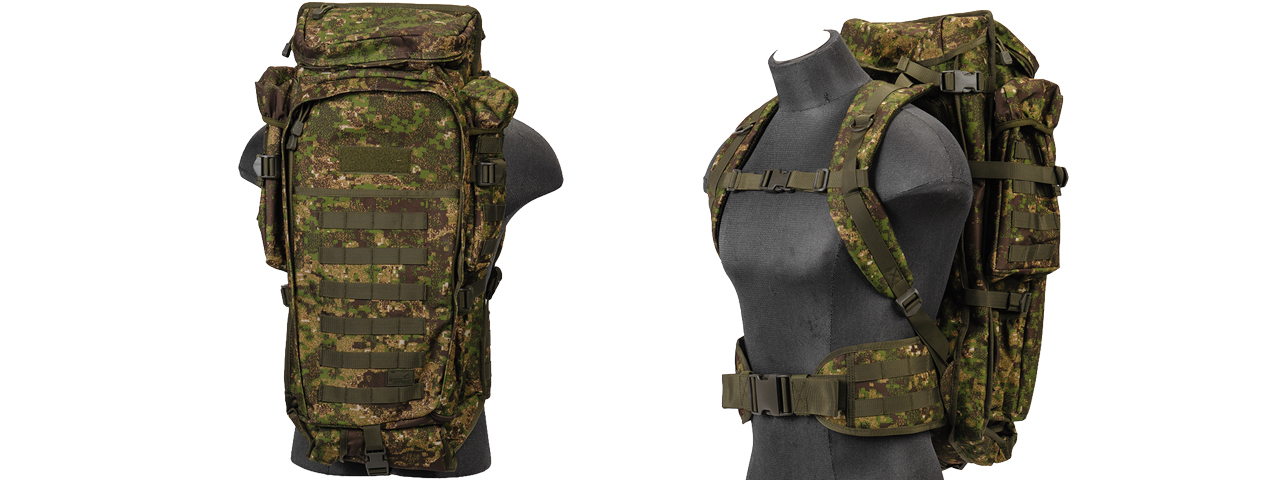 CA-356P RIFLE BACKPACK (PC GREEN) - Click Image to Close