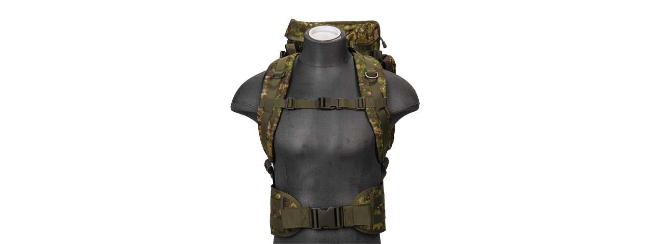 CA-356P RIFLE BACKPACK (PC GREEN) - Click Image to Close