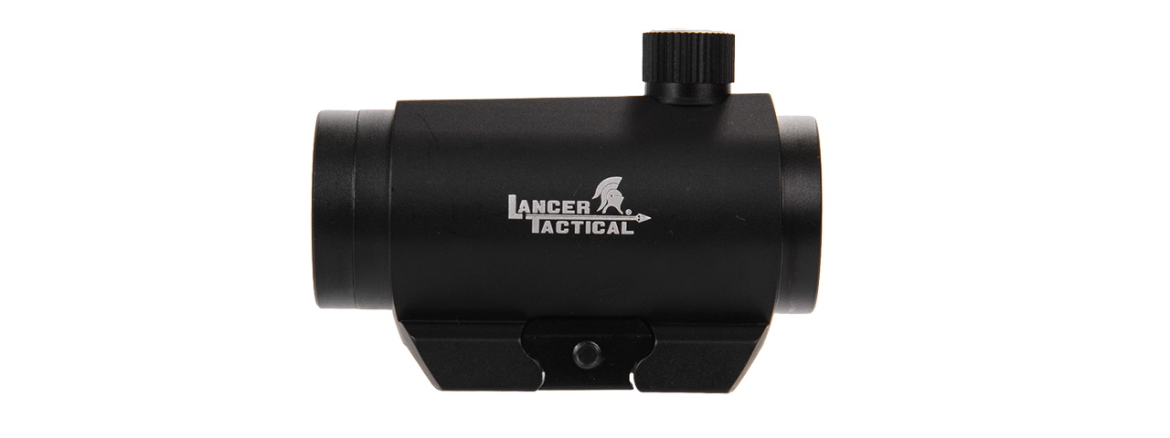 Lancer Tactical 1x22mm 3 MOA Mini Red & Green Dot Sight (Color: Black) - Click Image to Close