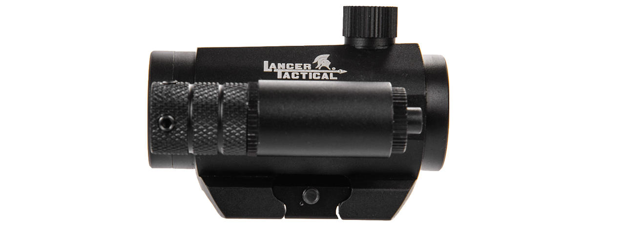 Lancer Tactical CA-421B Mini Red & Green Dot Sight w/ Red Laser - Click Image to Close
