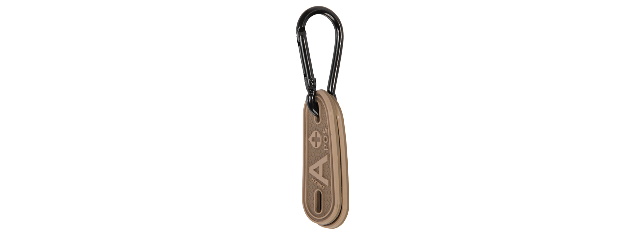 CA-5007 "A" BLOOD TYPE TAGS (TAN)