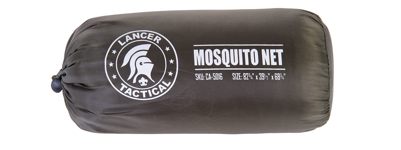 CA-5016 OUTDOOR MIL-SPEC 817-5 STYLE MOSQUITO BAR (OD GREEN)
