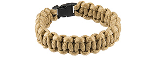 CA-5025 9" PARACORD BRACELET W/ SMALL BUCKLE (CB)