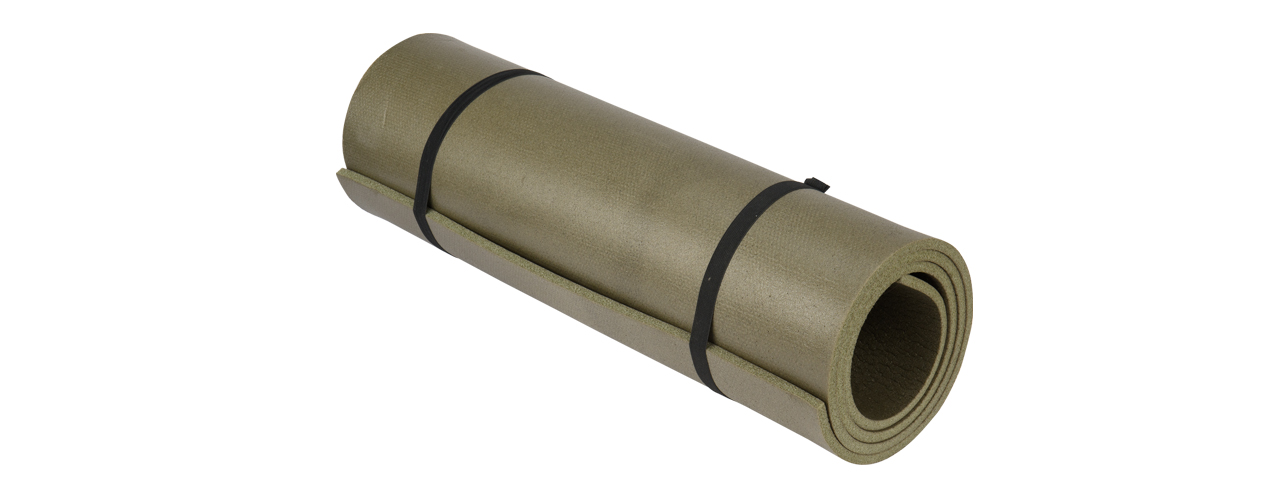 CA-5170 OUTDOOR GI STYLE XPE FOAM CAMPING MAT (OD GREEN) - Click Image to Close
