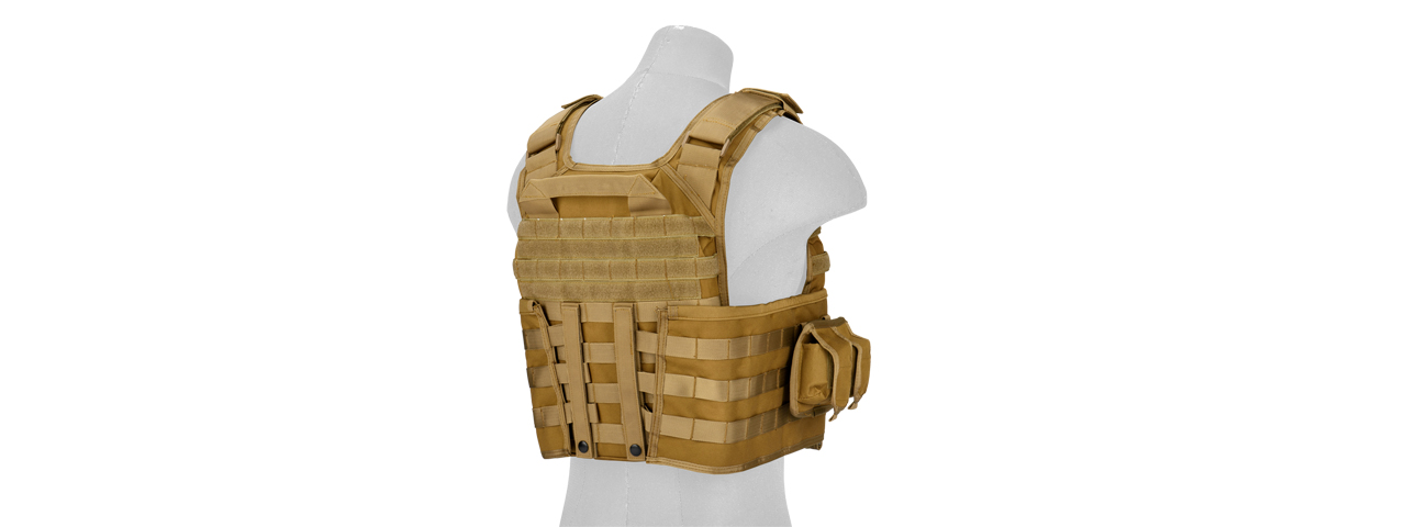 CA-8257DT Lancer Tactical Molle AK Tactical Vest (DE)