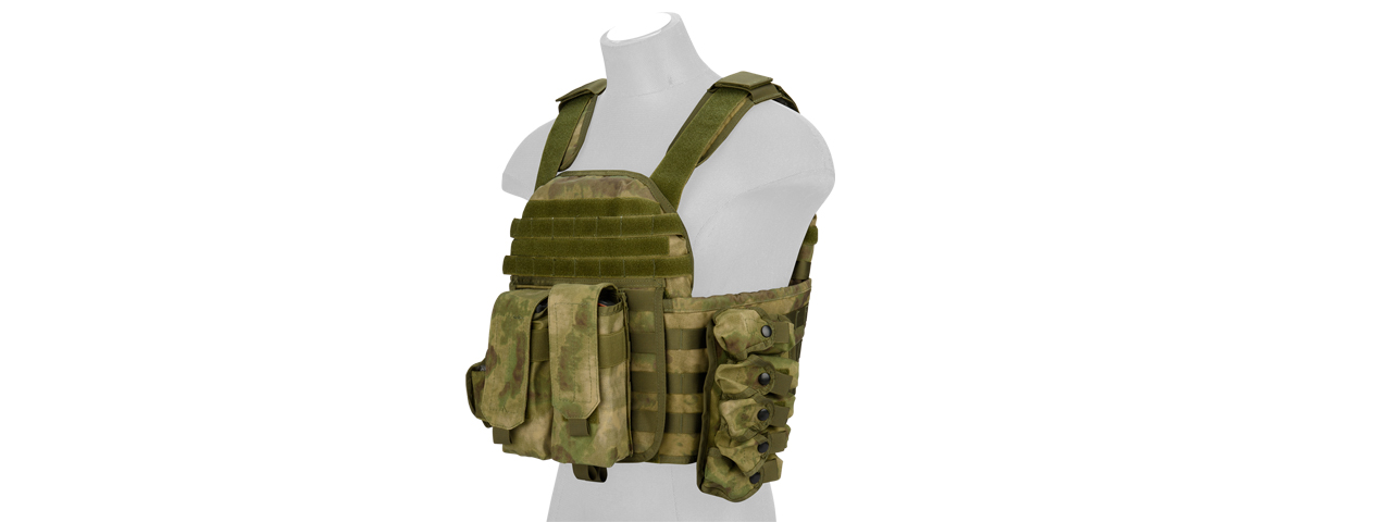 CA-8257F Lancer Tactical Molle AK Tactical Vest (AT-FG)