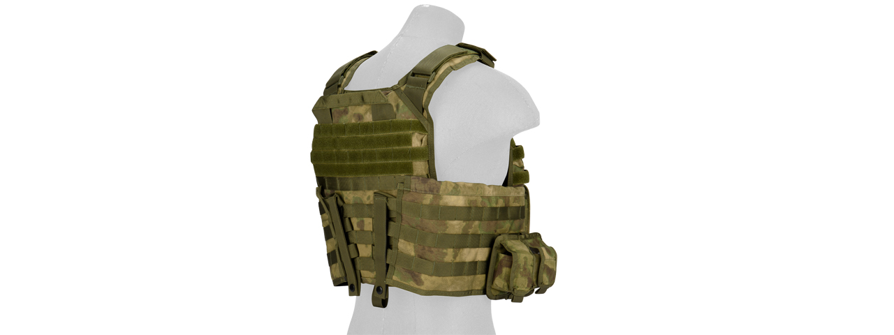 CA-8257F Lancer Tactical Molle AK Tactical Vest (AT-FG) - Click Image to Close