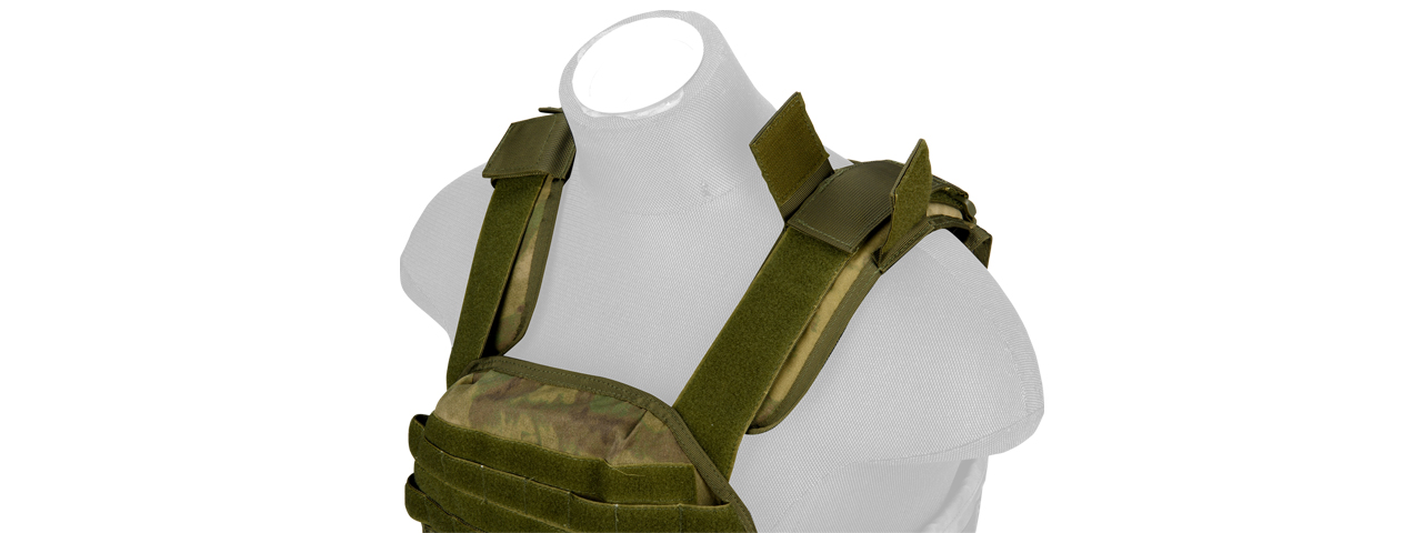 CA-8257F Lancer Tactical Molle AK Tactical Vest (AT-FG) - Click Image to Close