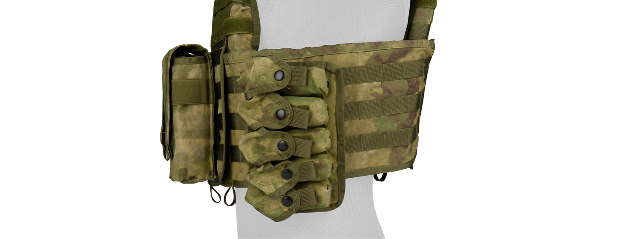 CA-8257F Lancer Tactical Molle AK Tactical Vest (AT-FG) - Click Image to Close