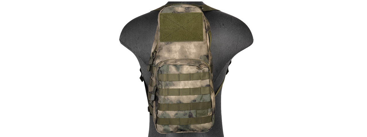 Lancer Tactical 600D Nylon Airsoft Molle Hydration Backpack (Color: Foliage Green) - Click Image to Close