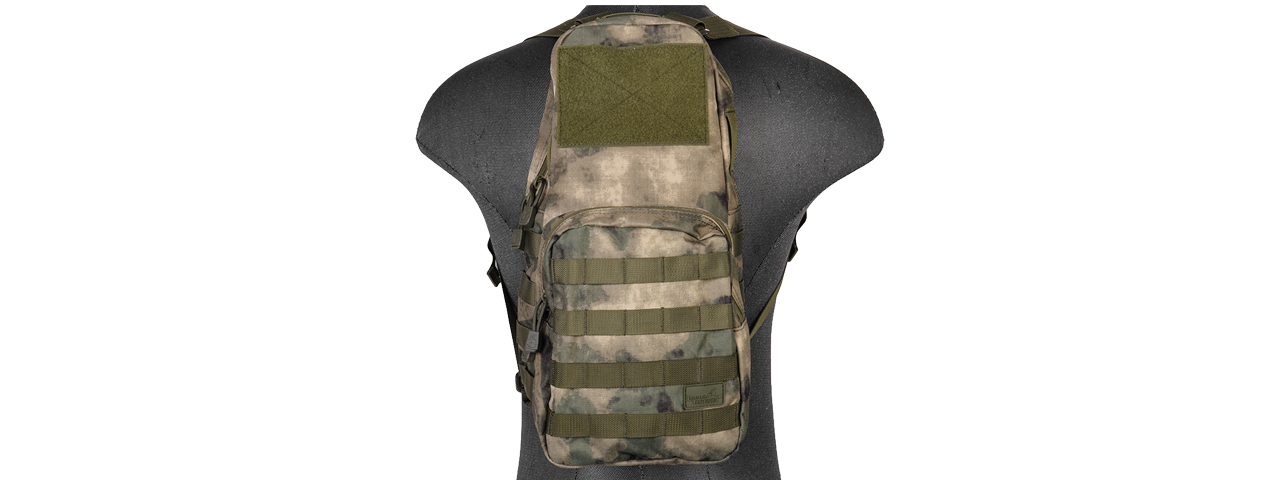 Lancer Tactical 600D Nylon Airsoft Molle Hydration Backpack (Color: Foliage Green)