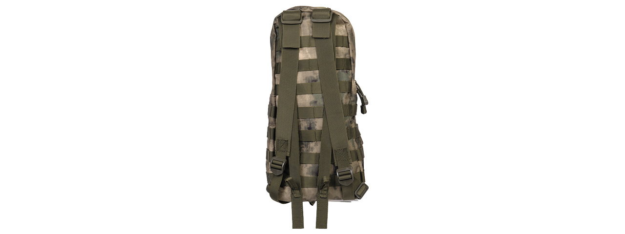Lancer Tactical 600D Nylon Airsoft Molle Hydration Backpack (Color: Foliage Green)
