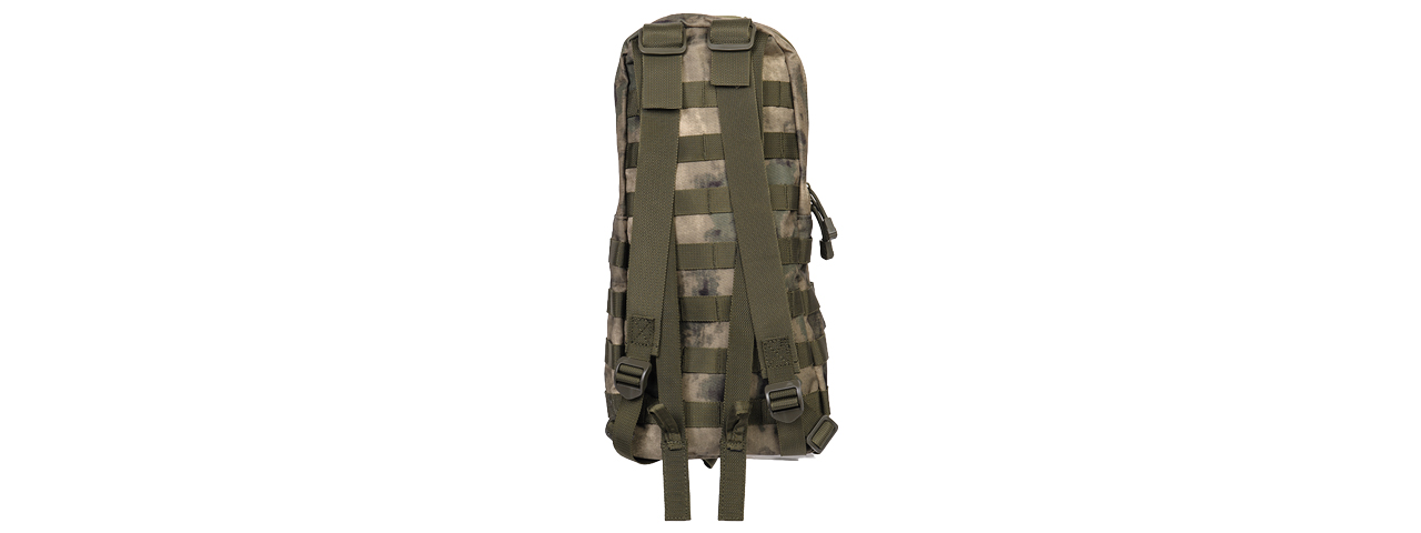 Lancer Tactical 600D Nylon Airsoft Molle Hydration Backpack (Color: Foliage Green) - Click Image to Close