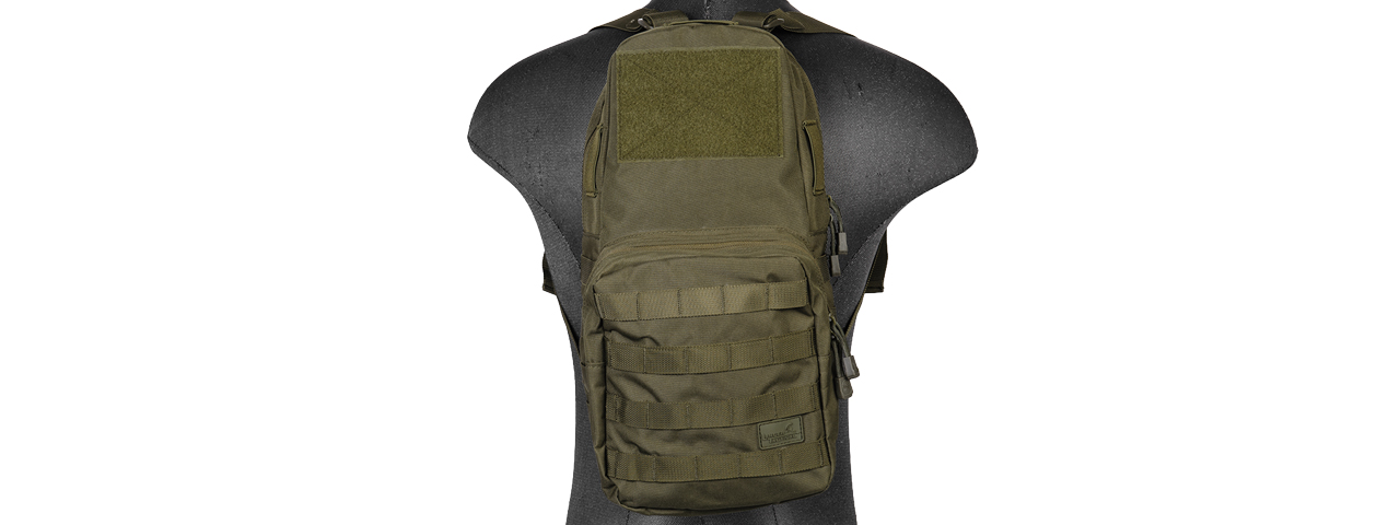 CA-880GN NYLON TACTICAL MOLLE HYDRATION BACKPACK (OD) - Click Image to Close