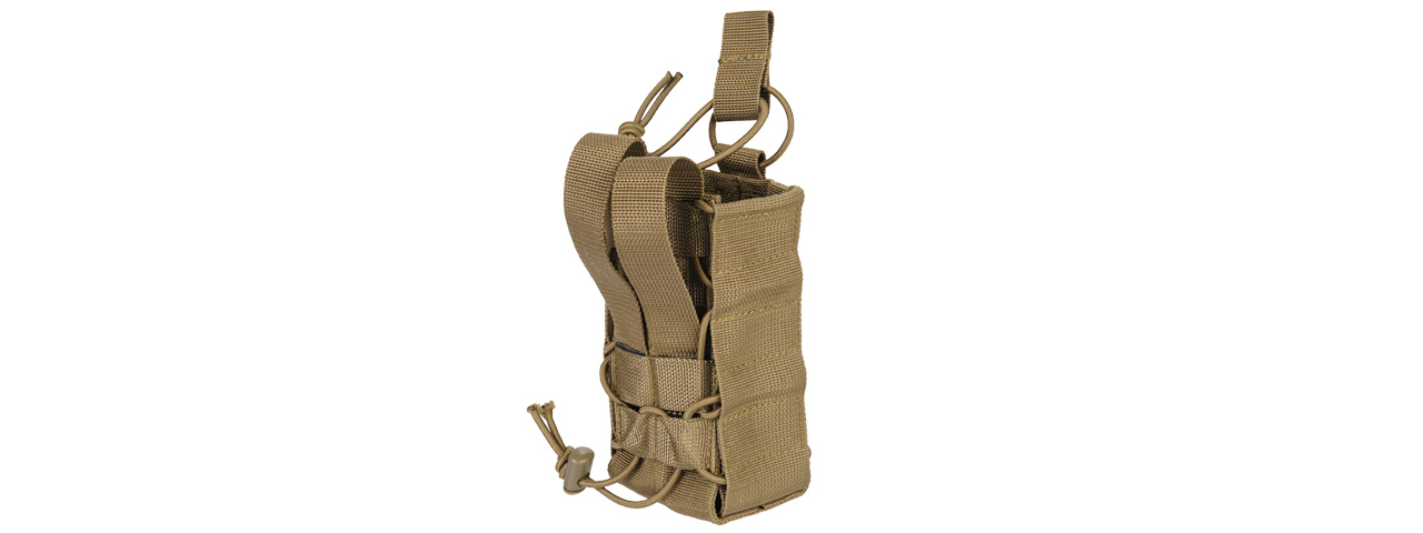 CA-881T POUCH FOR RADIO/CANTEEN (TAN)