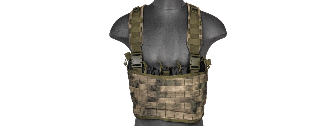 CA-882F LIGHTWEIGHT CHEST RIG W/ CONCEALED MAGAZINE POUCH (AT-FG)