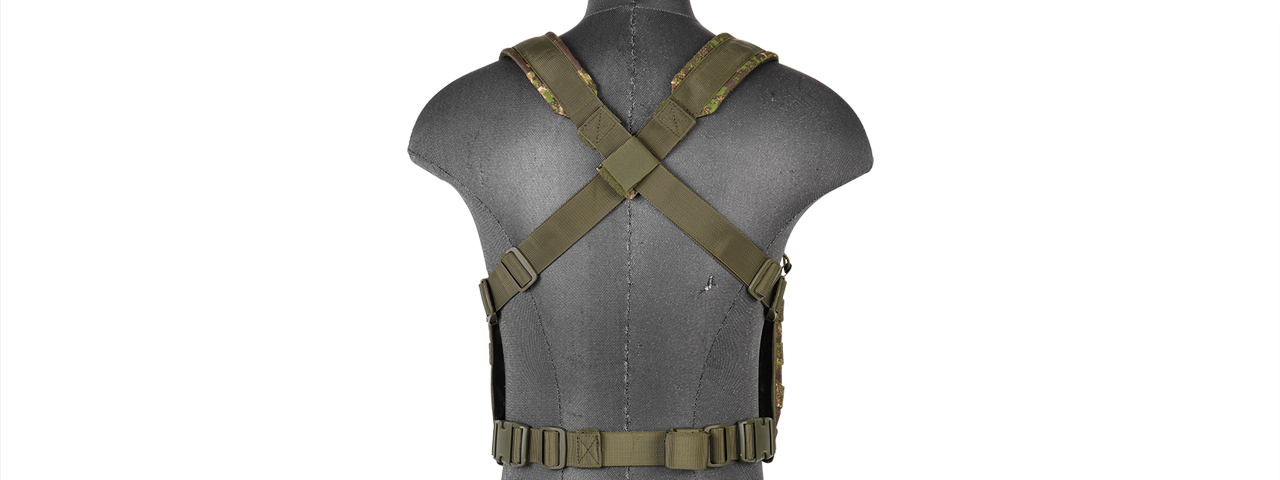 CA-882P LIGHTWEIGHT CHEST RIG W/ CONCEALED MAGAZINE POUCH (GZ)
