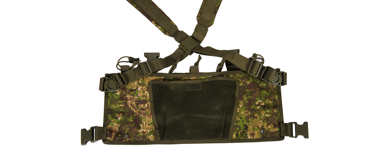 CA-882P LIGHTWEIGHT CHEST RIG W/ CONCEALED MAGAZINE POUCH (GZ) - Click Image to Close