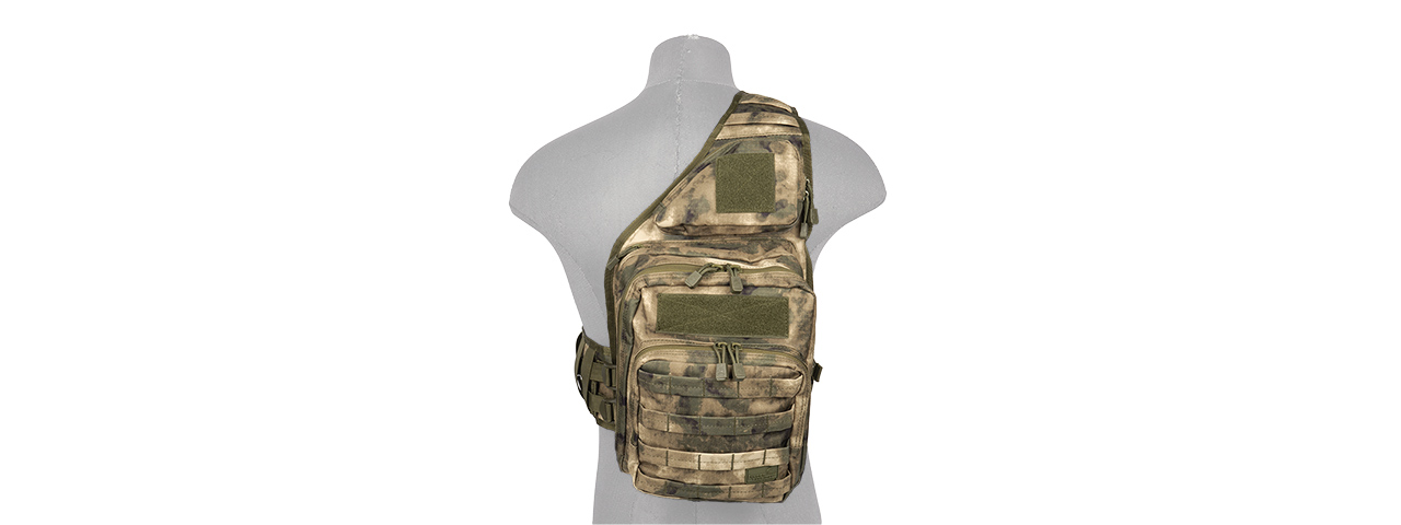 Lancer Tactical Airsoft Messenger Utility Shoulder Bag (Color: AT-FG) - Click Image to Close