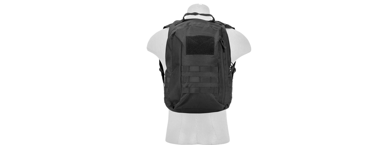 CA-L113B MOLLE ADHESION SCOUT ARMS BACKPACK (BLACK) - Click Image to Close