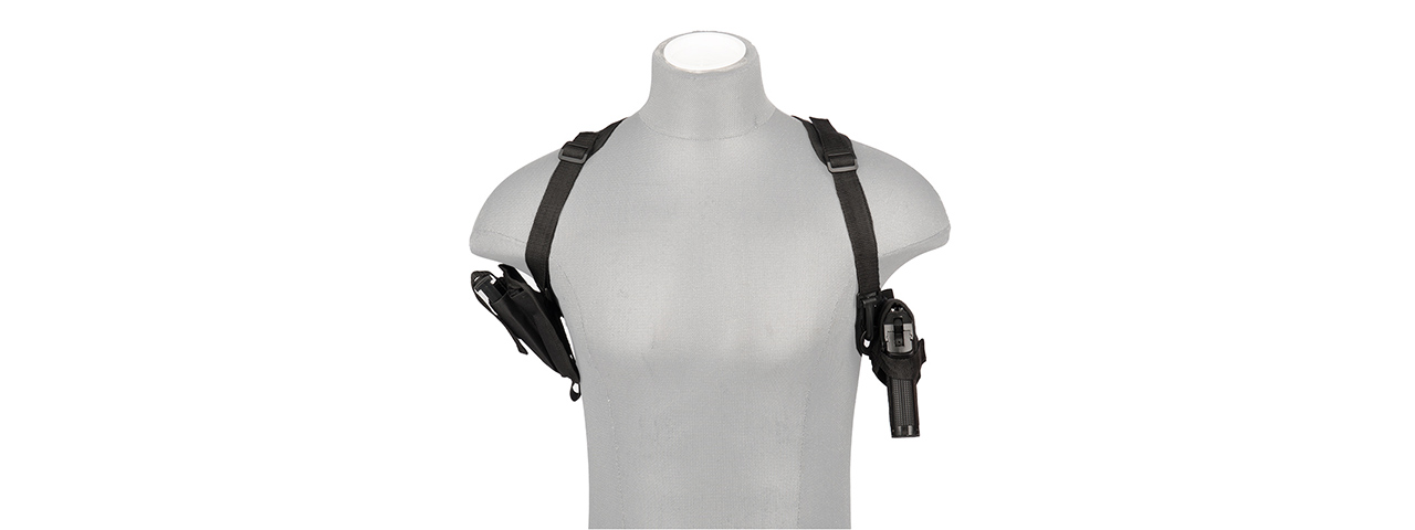 CA-L130 SINGLE PISTOL SHOULDER HOLSTER (BK) - Click Image to Close