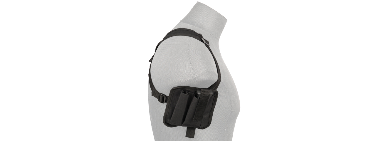 CA-L130 SINGLE PISTOL SHOULDER HOLSTER (BK)