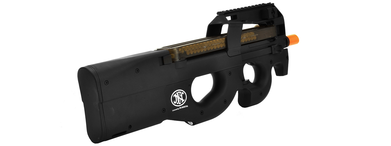 CYBERGUN AIRSOFT P90 AEG LICENSED BY FN HERSTAL - BLACK - Click Image to Close
