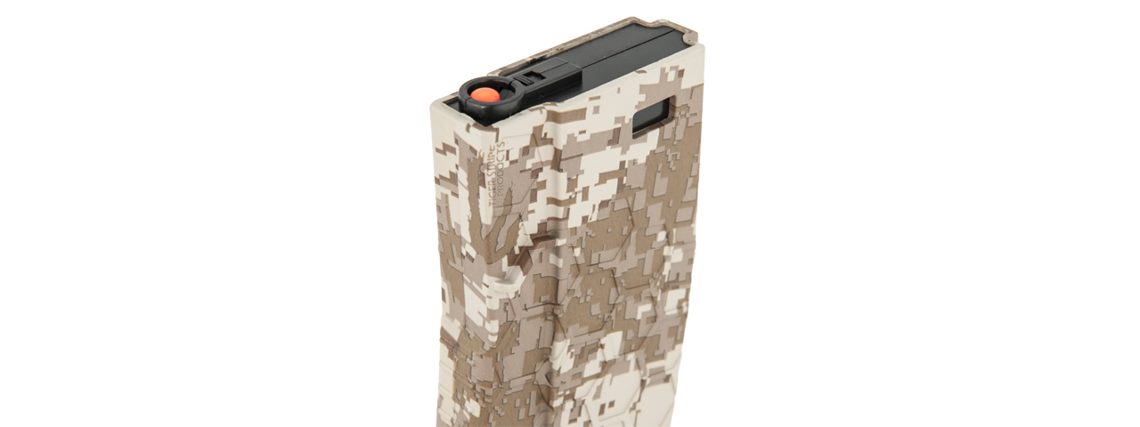 DYTAC HEXMAG AIRSOFT M4/M16 AEG 120RD MAGAZINE - DESERT DIGITAL - Click Image to Close