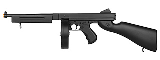 WELL D98 M1A1 WWII SUBMACHINE GUN AEG (BK)