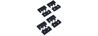 EX294B XTM RAIL PANEL 8 PIECE SET (BLACK)