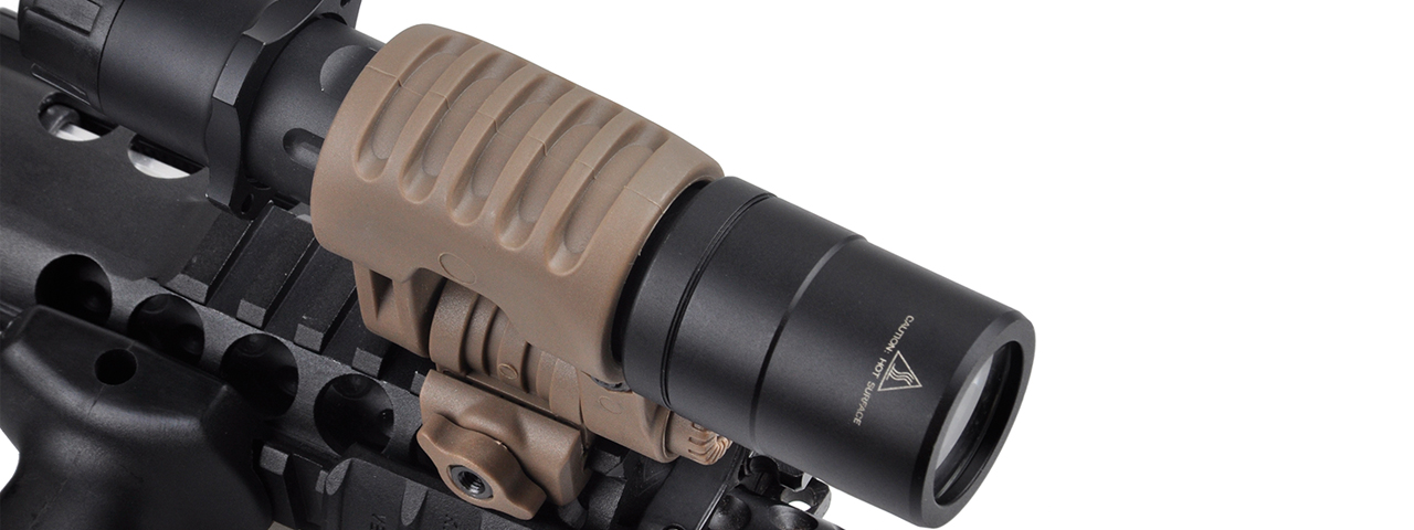 ELEMENT ADJUSTABLE 1" TACTICAL FLASHLIGHT MOUNT - DARK EARTH