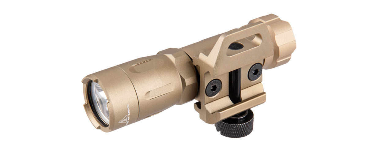 OPSMEN TACTICAL 800-LUMEN PICATINNY WEAPON LIGHT - TAN - Click Image to Close