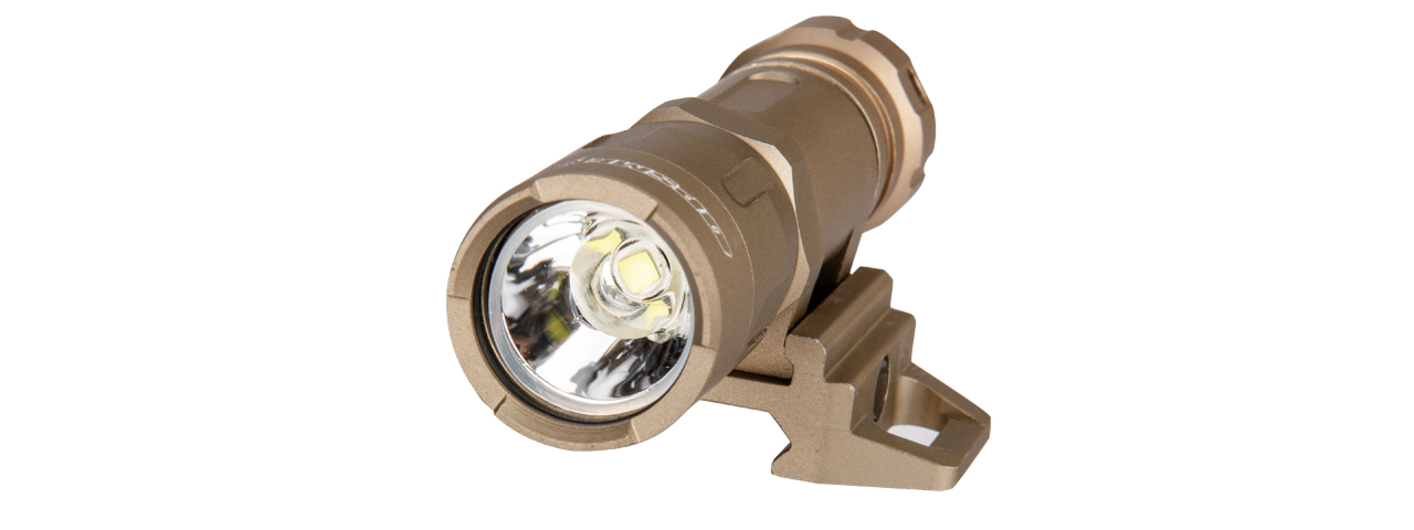 OPSMEN TACTICAL 800-LUMEN PICATINNY WEAPON LIGHT - TAN - Click Image to Close