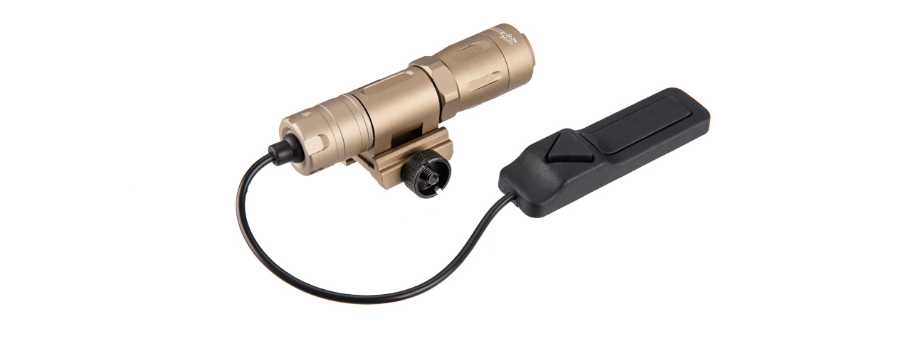 OPSMEN TACTICAL 800-LUMEN PICATINNY WEAPON LIGHT - TAN