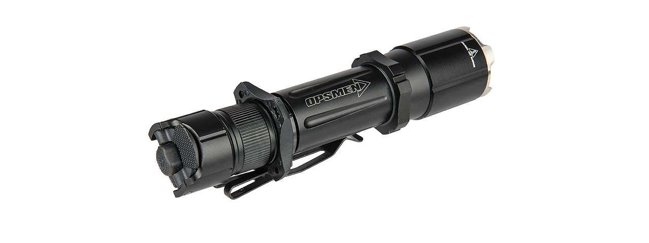 OPSMEN TACTICAL 1000-LUMEN SELF DEFENSE LIGHT - BLACK