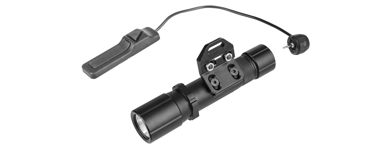 FAST501K-BK TACTICAL 1000-LUMEN KEYMOD WEAPON LIGHT (BLACK) - Click Image to Close