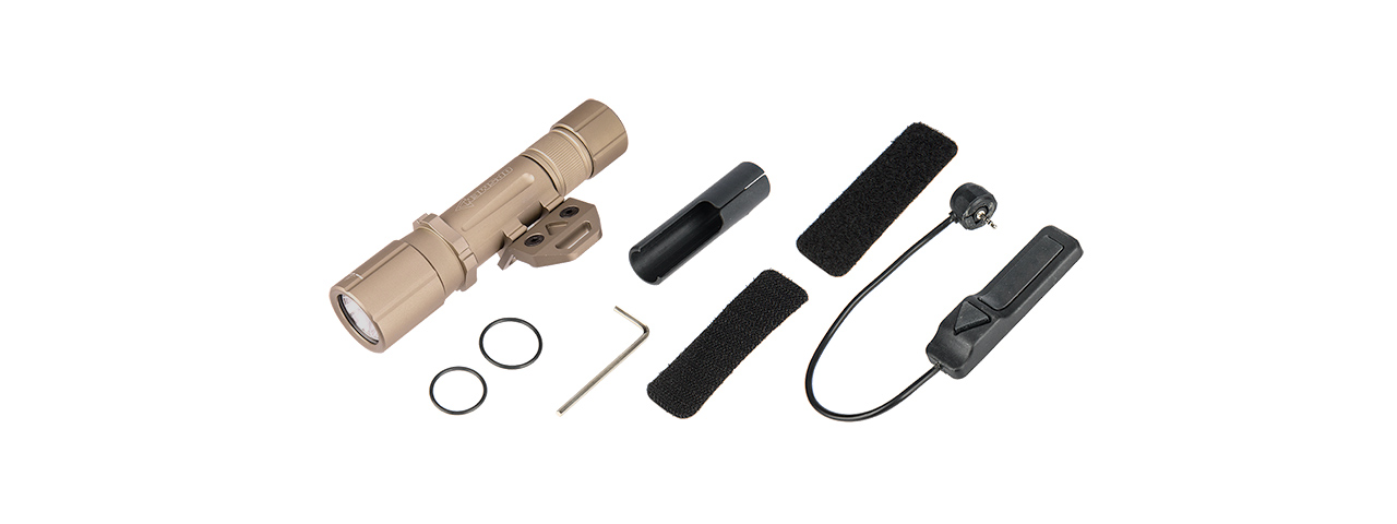 FAST501M-TN TACTICAL 1000-LUMEN M-LOK WEAPON LIGHT (TAN) - Click Image to Close