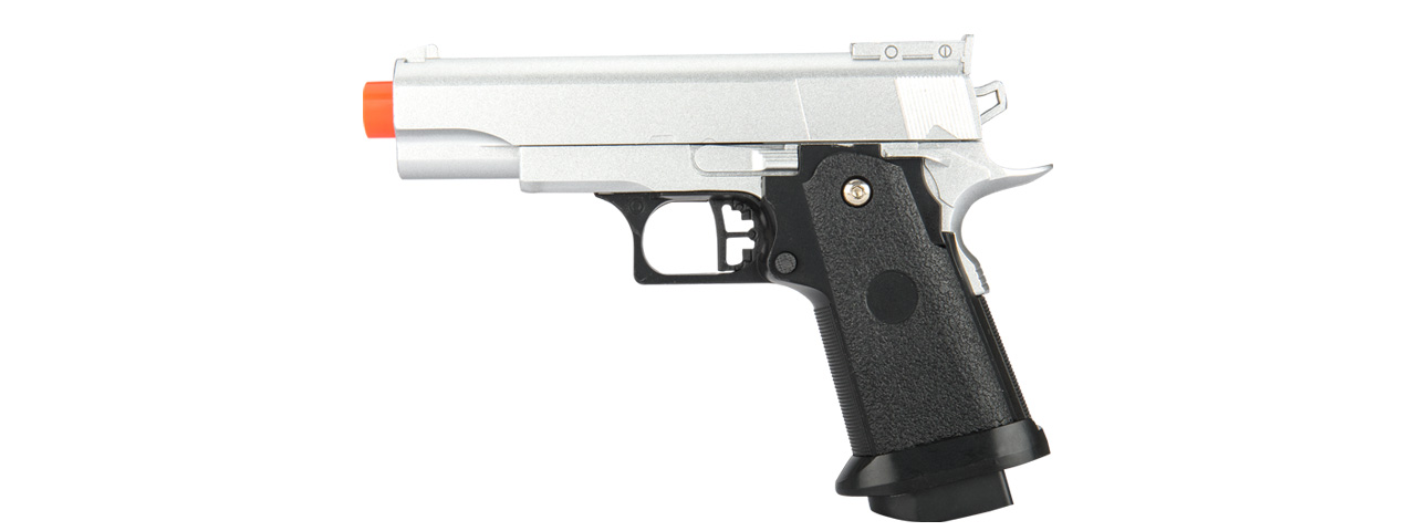 G10S METAL SPRING POWERED PISTOL (SILVER)