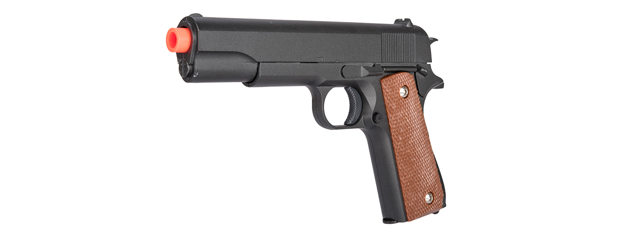 G13H SPRING PISTOL w/ HARD SHELL HOLSTER (BK) - Click Image to Close